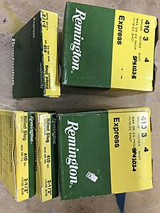Click image for larger version.&nbsp;

Name:	410 ammo.jpg&nbsp;
Views:	158&nbsp;
Size:	2.64 MB&nbsp;
ID:	11363