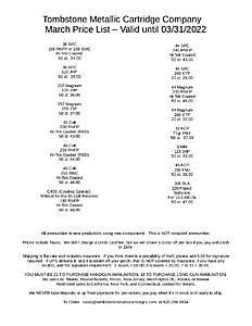 Click image for larger version.&nbsp;

Name:	pricelist-March-2022.jpg&nbsp;
Views:	112&nbsp;
Size:	130.9 KB&nbsp;
ID:	13156