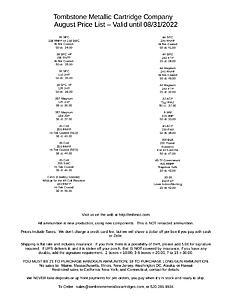 Click image for larger version.&nbsp;

Name:	pricelist-August-2022.jpg&nbsp;
Views:	109&nbsp;
Size:	123.2 KB&nbsp;
ID:	13875
