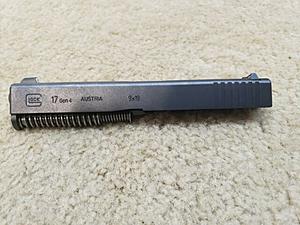 Click image for larger version.&nbsp;

Name:	Gen 4 Glock 17 slide.jpg&nbsp;
Views:	107&nbsp;
Size:	48.3 KB&nbsp;
ID:	6739